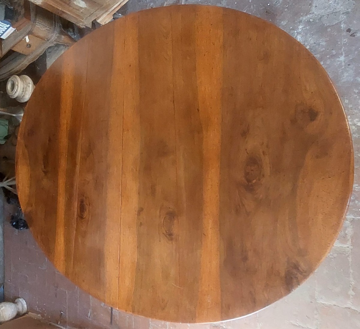 Large Oval Table Extendable Up To 3 Metres, Beautiful Solid Walnut-photo-4