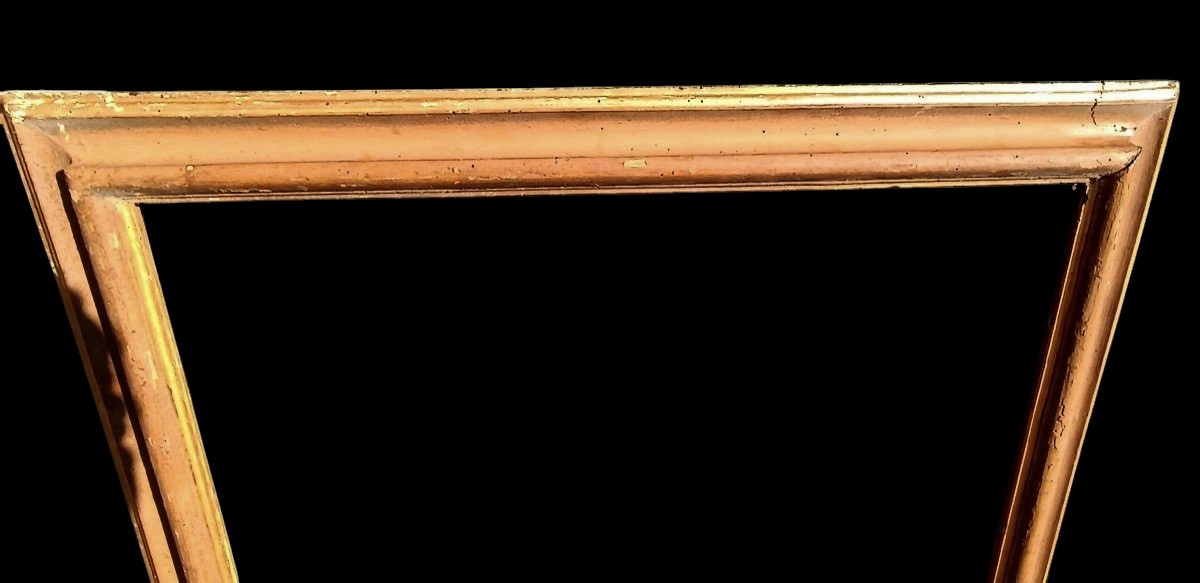 Large Antique Salvatore Rosa Frame, Lacquered And Gilded, Late 17th And Early 18th Century, Tus-photo-4