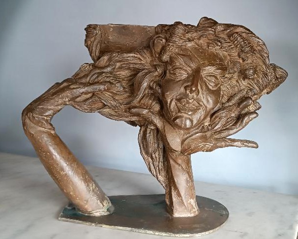 Bronze Sculpture Cesare Ronchi (imola 1936-2024)-photo-2