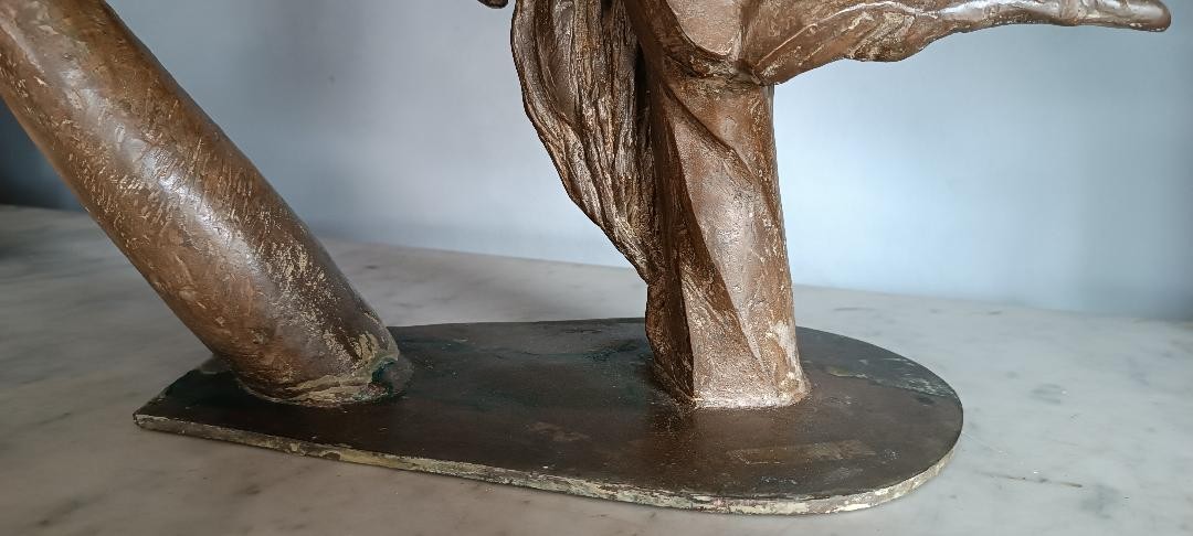 Bronze Sculpture Cesare Ronchi (imola 1936-2024)-photo-2