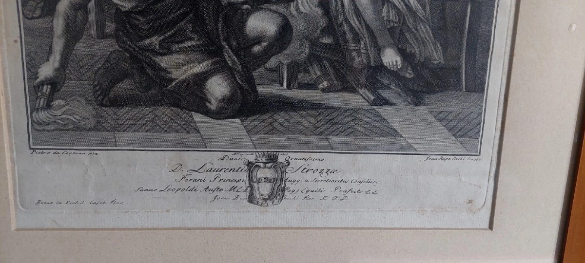 GRAVURE DU MARTYRE DU SAINT-LAURENT CECCHI GIOVANNI BATTISTA 1776-photo-1