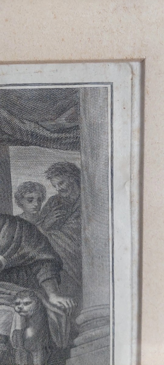 GRAVURE DU MARTYRE DU SAINT-LAURENT CECCHI GIOVANNI BATTISTA 1776-photo-2