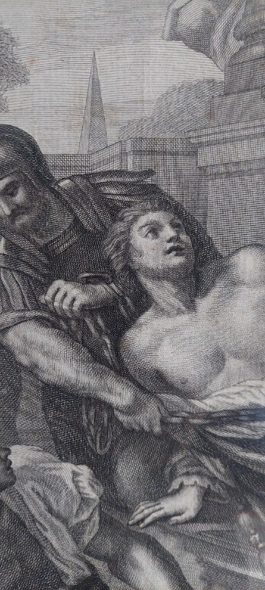 GRAVURE DU MARTYRE DU SAINT-LAURENT CECCHI GIOVANNI BATTISTA 1776-photo-3