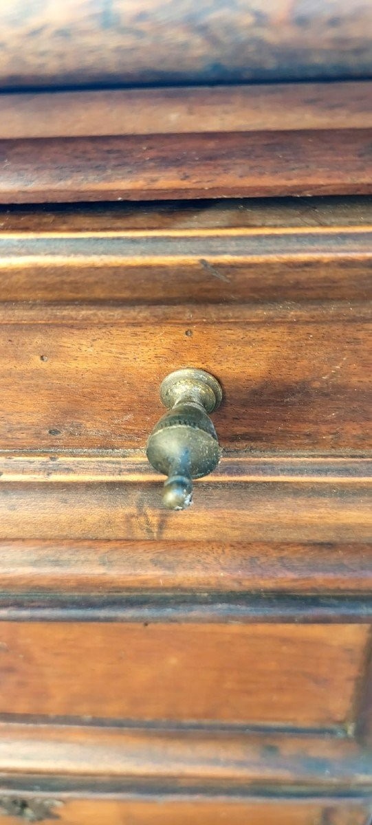 Genouillère antique à 4 tiroirs, Italie, début du XVIIIe siècle-photo-4