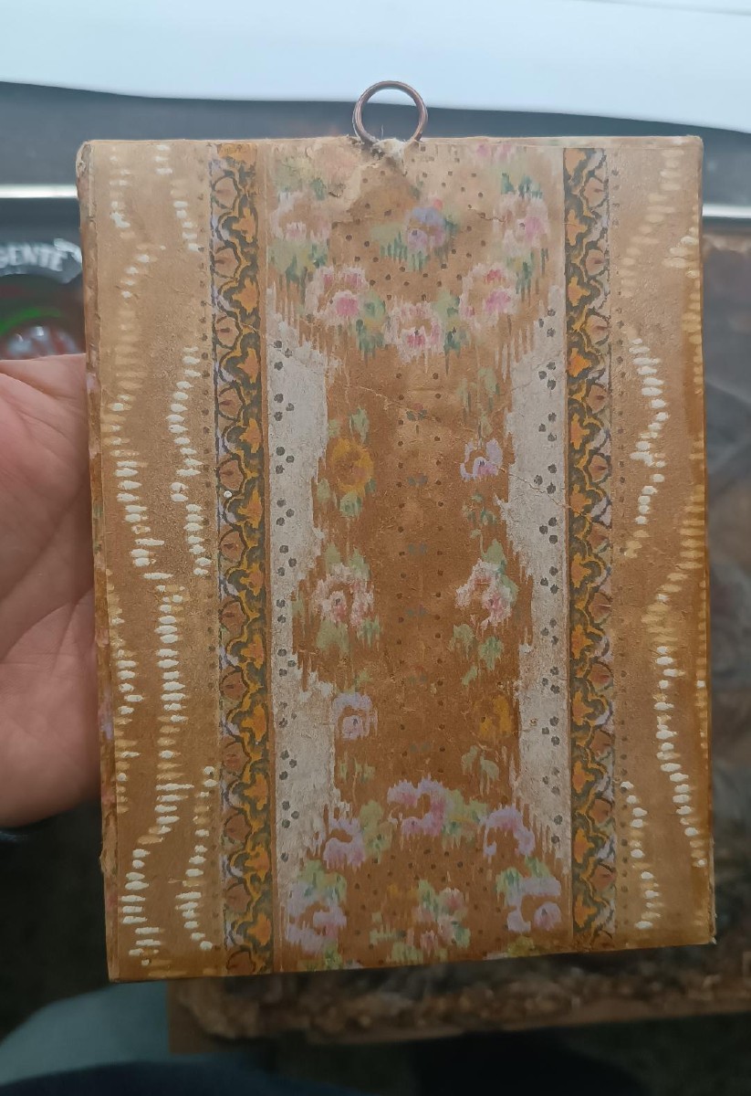 Peinture sur cuivre représentant un saint jésuite, école espagnole, XVIIIe siècle-photo-2