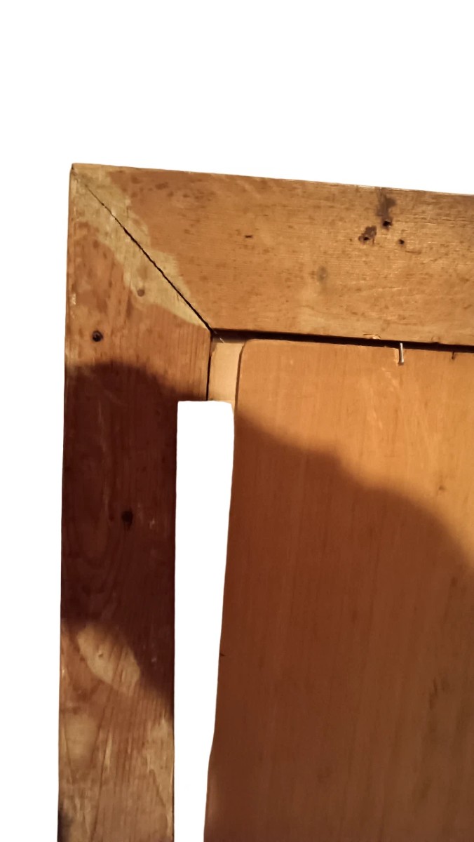 Grand Cadre Doré Charles X - Gravure - Première Moitié Du 19e Siècle-photo-4