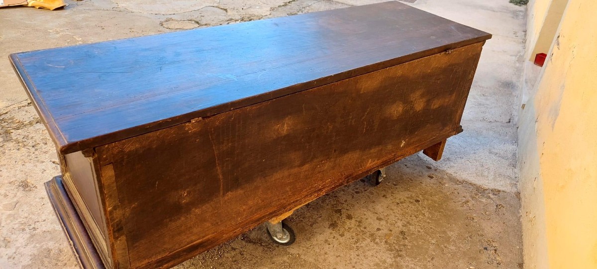 Coffret ancien italien, XVIIe siècle-photo-2