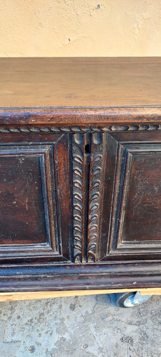 Coffret ancien italien, XVIIe siècle-photo-3