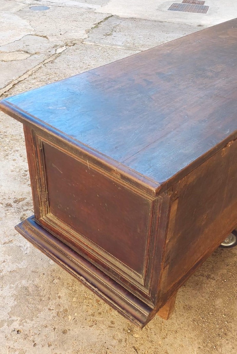 Coffret ancien italien, XVIIe siècle-photo-4