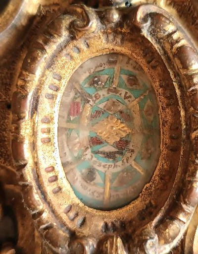 RELIQUES ANCIENNES AVEC RELIQUAIRE-photo-1