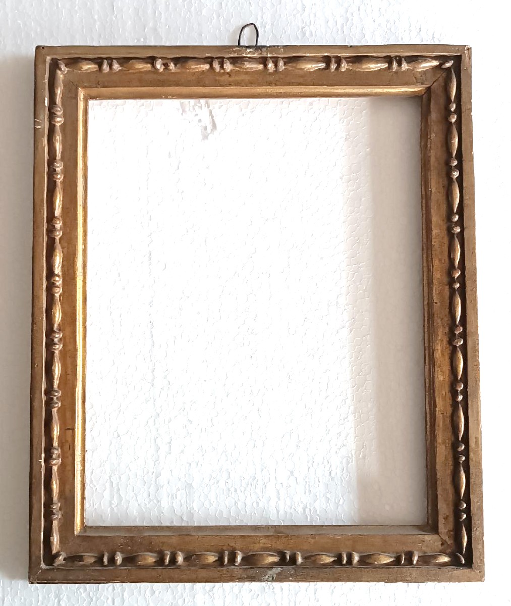 Antique Gilded Wood Frame - Louis XVI-photo-3