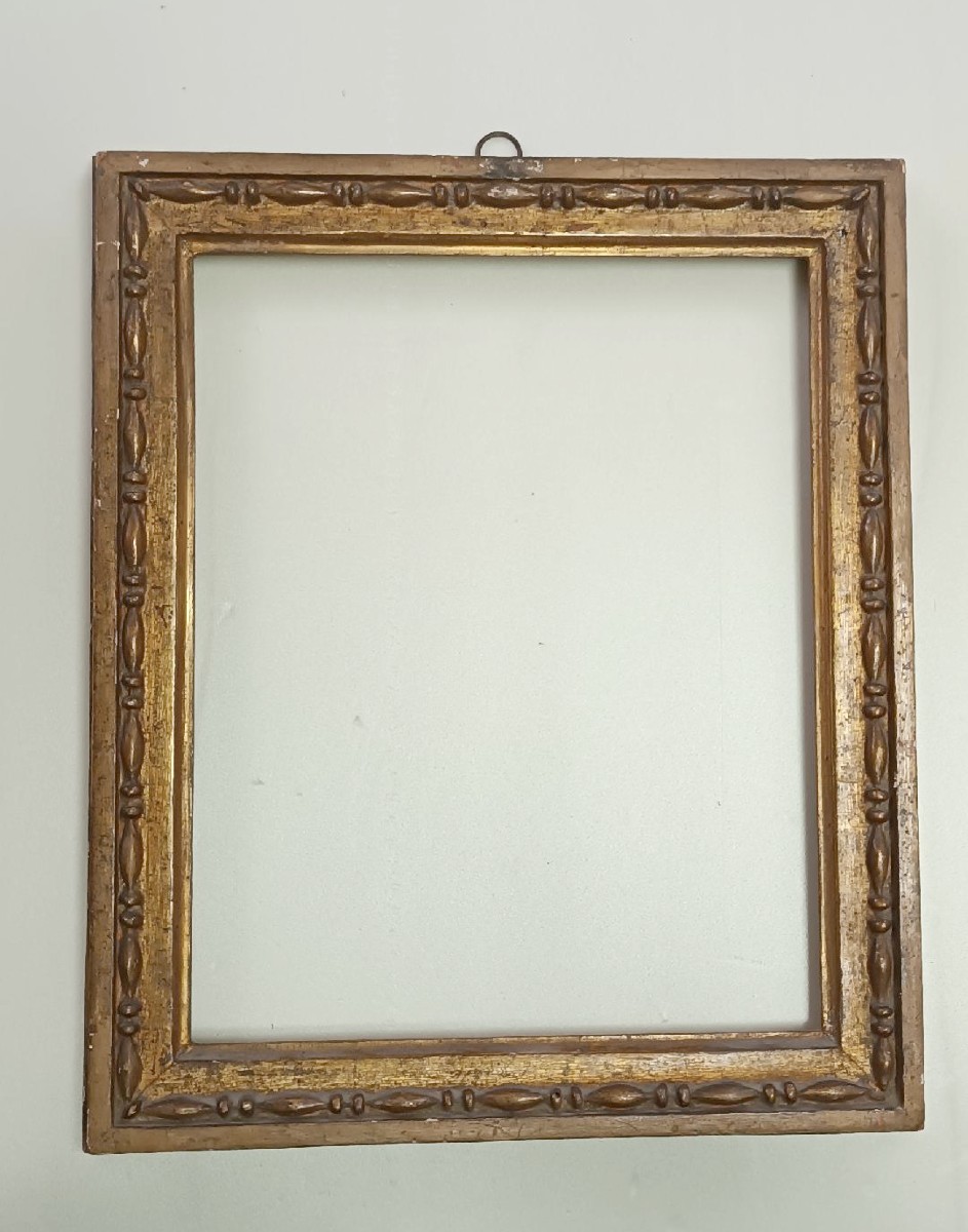 Antique Gilded Wood Frame - Louis XVI-photo-4