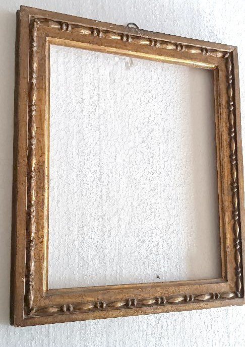Antique Gilded Wood Frame - Louis XVI Italy-photo-2