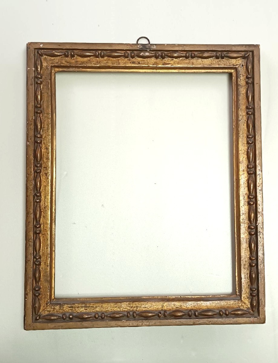 Antique Gilded Wood Frame - Louis XVI Italy-photo-4
