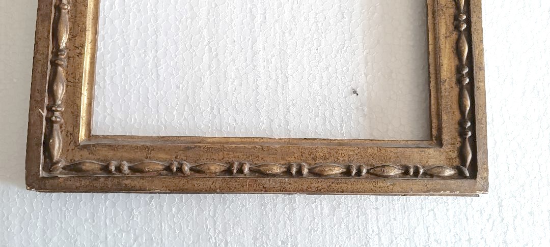 Antique Gilded Wood Frame - Louis XVI Italy-photo-1