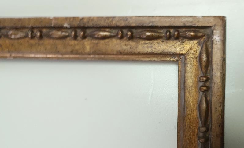 Cadre ancien en bois doré - Louis XVI italie du nord-photo-1