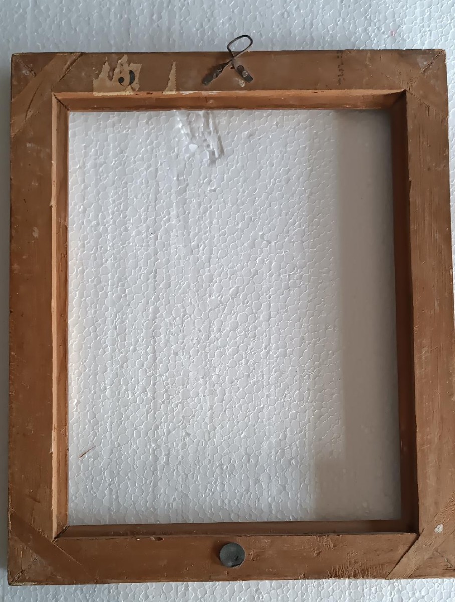 Antique Gilded Wood Frame - Louis XVI Italy-photo-3