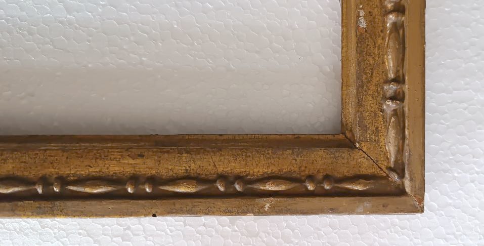 Antique Gilded Wood Frame - Louis XVI Italy-photo-1