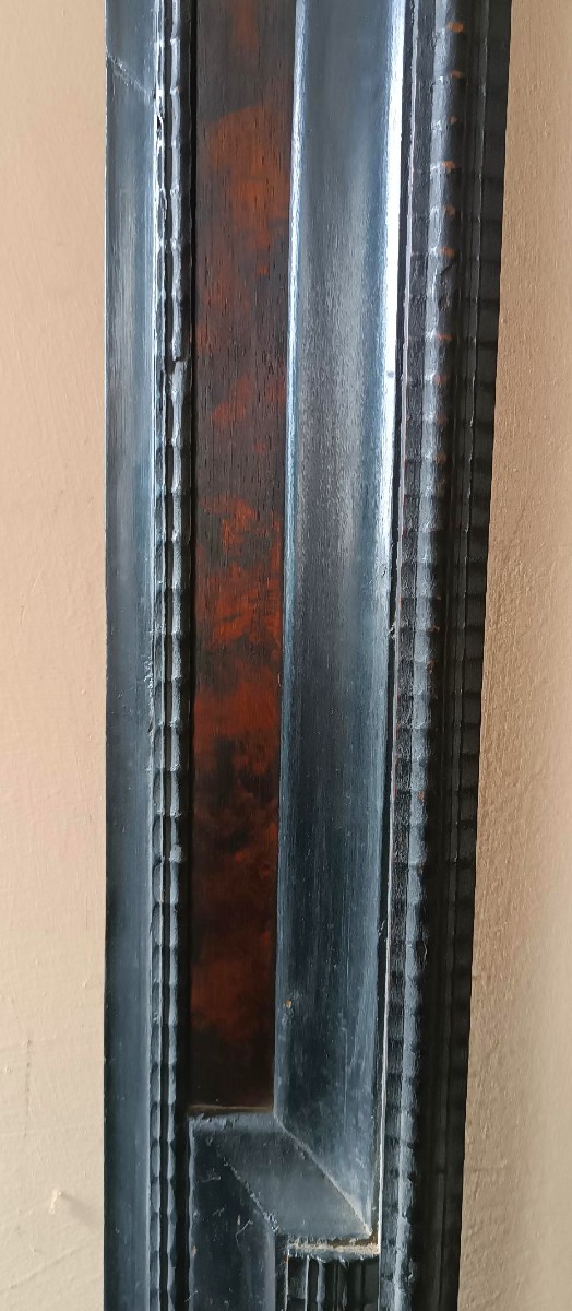 Grand cadre guilloché du XIXe siècle-photo-2