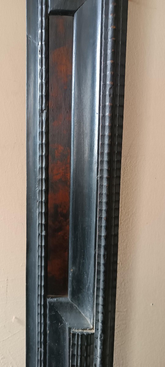 Grand cadre guilloché du XIXe siècle-photo-4