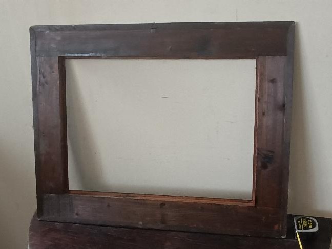 Large 19th Century Guilloche Frame-photo-4