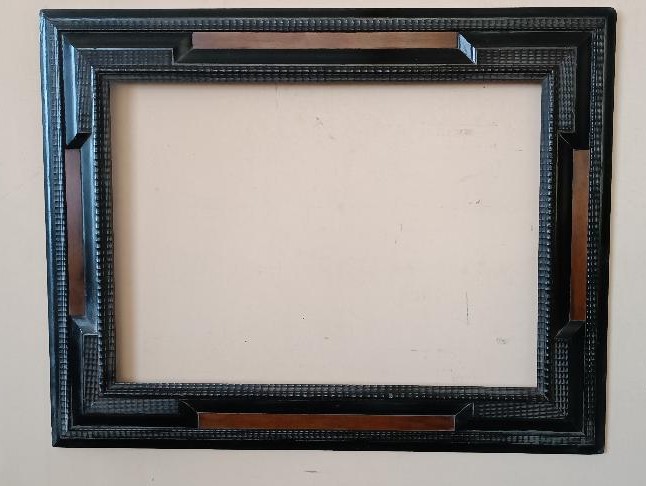 Large 19th Century Guilloche Frame-photo-5