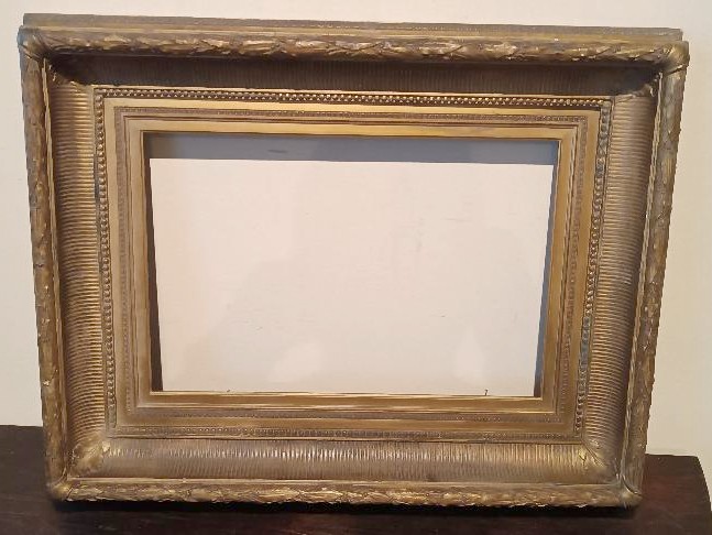 Antique Gilded Wooden Frame-photo-2