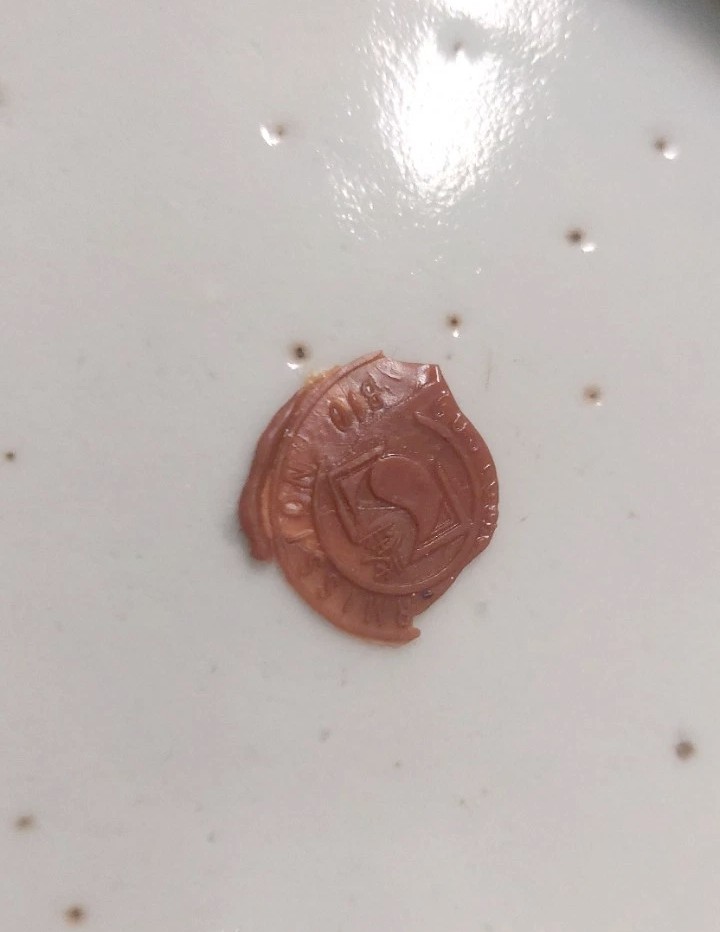 Antique Blue-white Chinese Porcelain Jar, Qing Period, 19th Century-photo-3