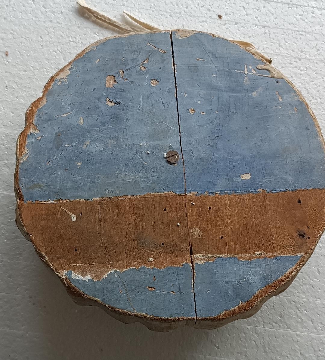 Antique Baroque Frieze, Wooden Rose Window, Italy-photo-5