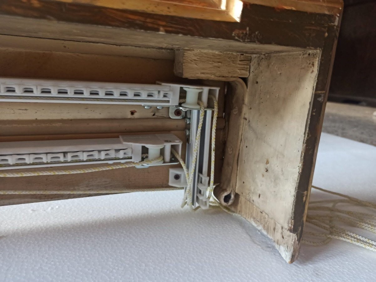 Pair Of Valances In Carved And Gilded Wood, Northern Italy XIXth Century-photo-6