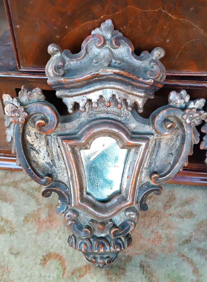Antique Pair Of Baroque Frames - Italy, Late 17th/early 18th Century-photo-3