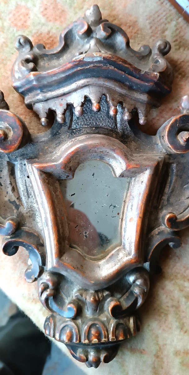 Antique Pair Of Baroque Frames - Italy, Late 17th/early 18th Century-photo-3