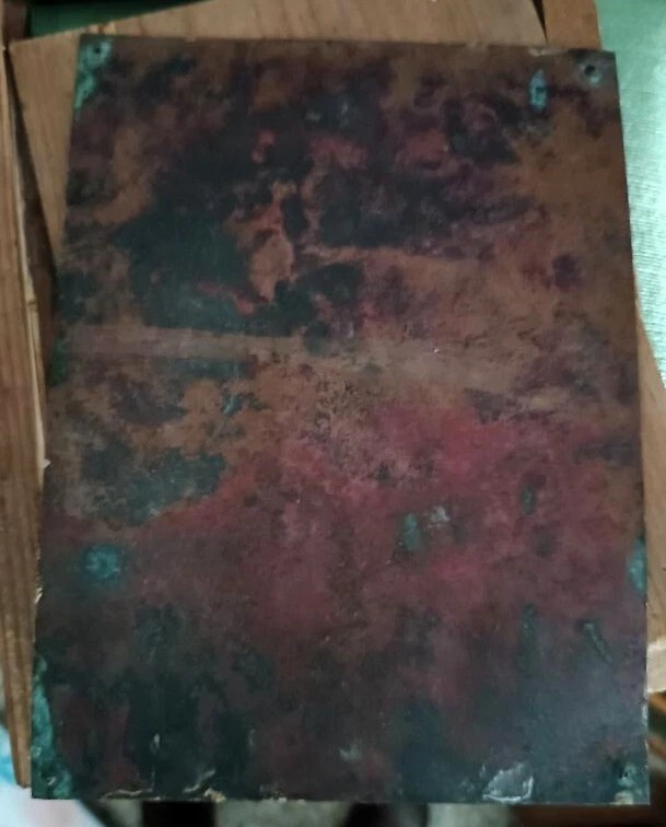 Ancient Painting On Copper - Madonna With Child - Italian School-photo-3
