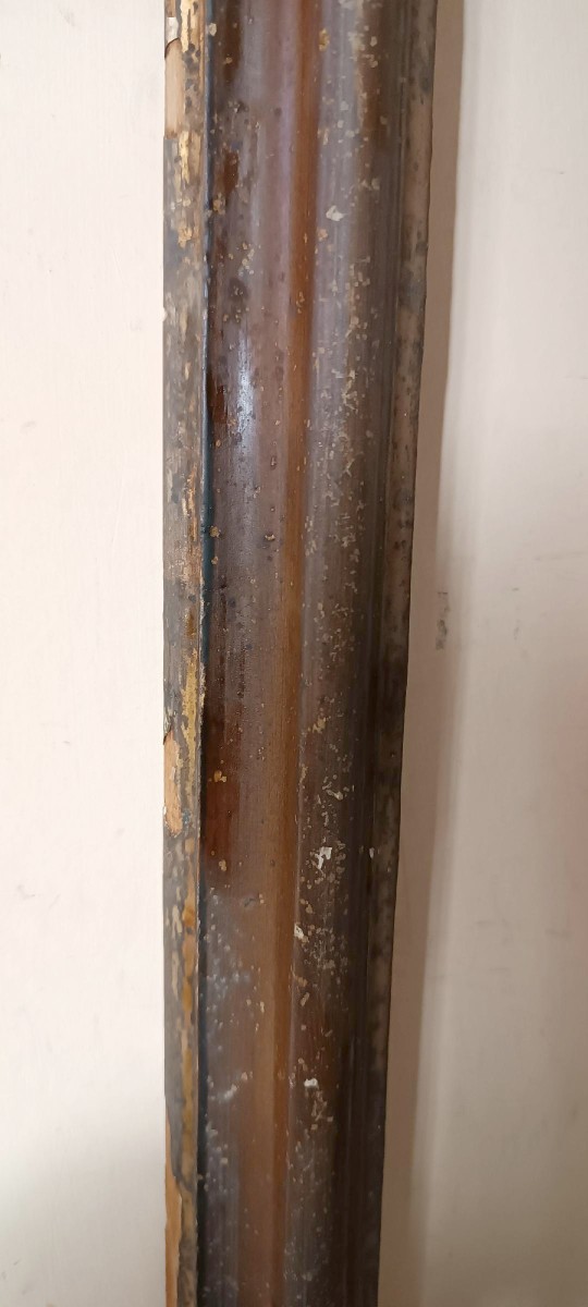 Cadre laqué toscan ancien du XVIIIe siècle-photo-1