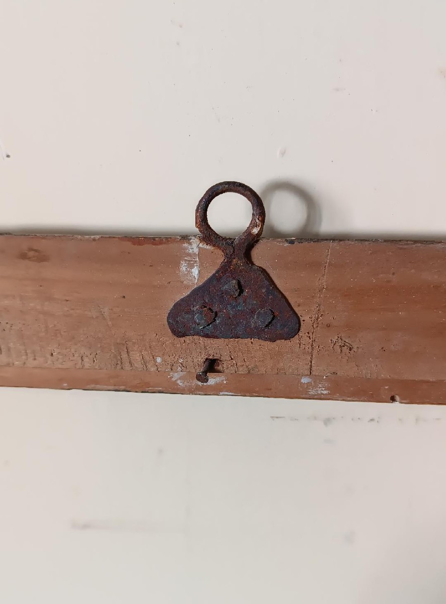 Cadre laqué toscan ancien du XVIIIe siècle-photo-4