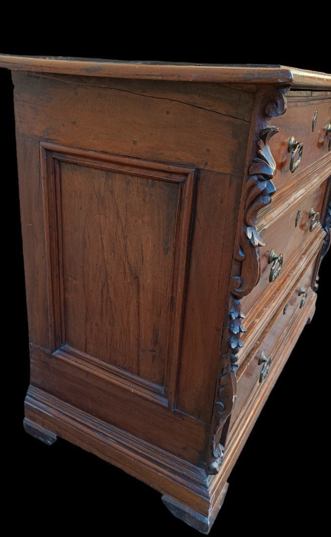 Antique Chest Of Drawers, 17th Century Italy-photo-3
