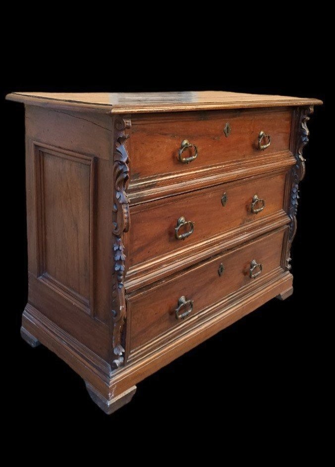 Antique Chest Of Drawers, 17th Century Italy