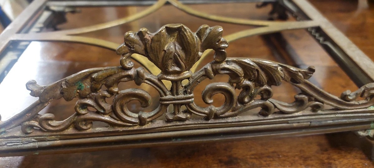PUPITRE EN BRONZE DU XIXE SIÈCLE-photo-3