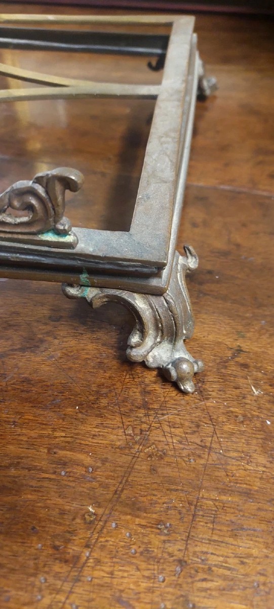 PUPITRE EN BRONZE DU XIXE SIÈCLE-photo-1