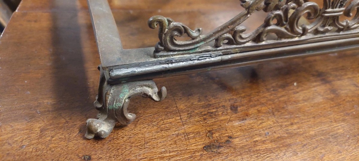 PUPITRE EN BRONZE DU XIXE SIÈCLE-photo-2