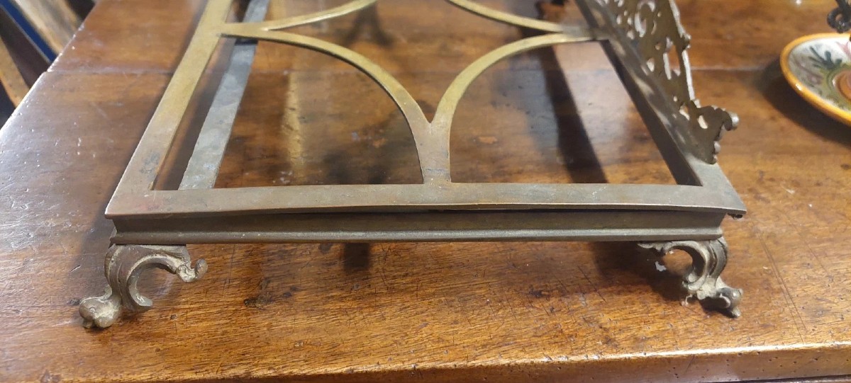 PUPITRE EN BRONZE DU XIXE SIÈCLE-photo-3