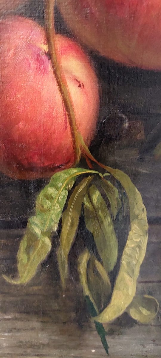 ZINGONI AURELIO FLORENCE 1853-1922, HUILE SUR TOILE, NATURE MORTE-photo-4