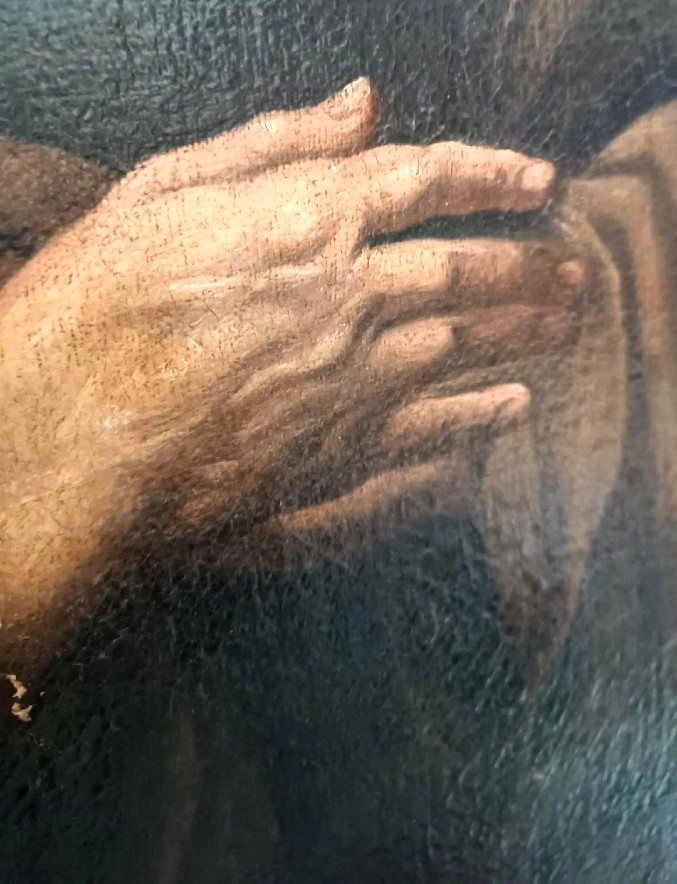 Peinture ancienne à l'huile sur toile - Saint François de Paule - Antonio Cifrondi (1656-1730)-photo-4