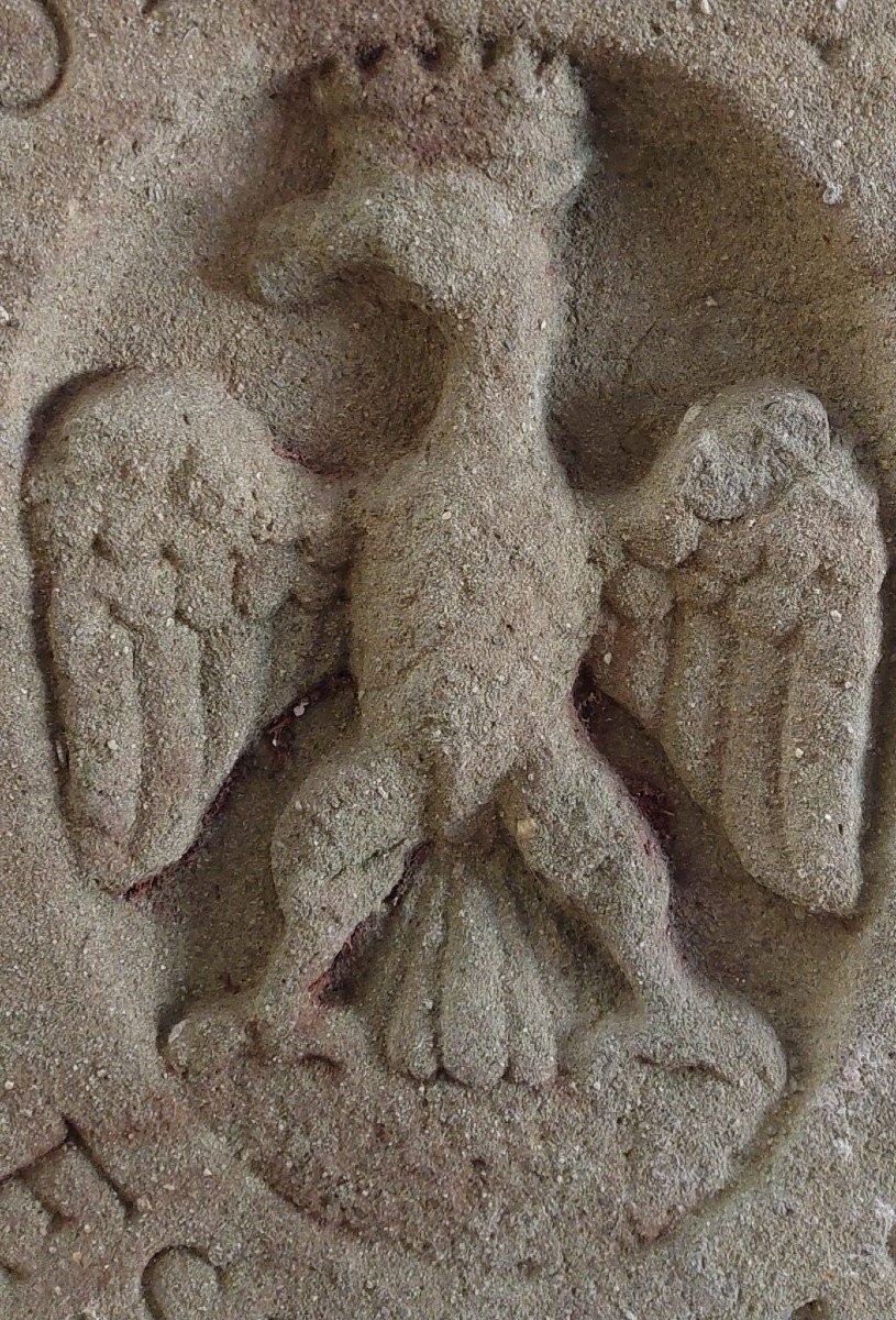 Coat Of Arms Of The Canton In Stone, First Half Of The 15th Century, Este Family, Duchy Ferrara-photo-4