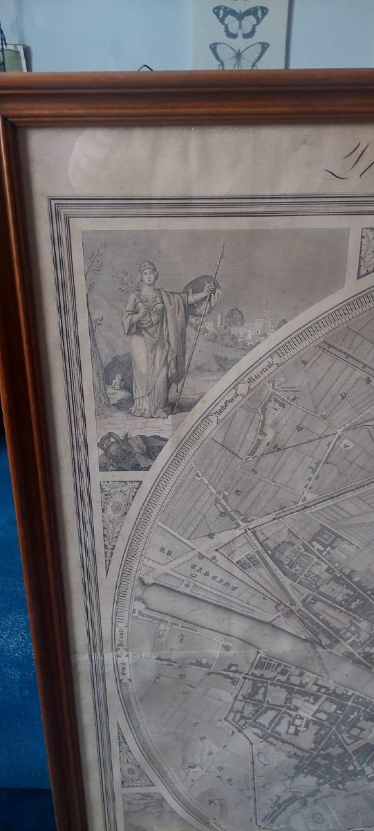 Grande carte géométrique de la ville de Florence, 1843-photo-4
