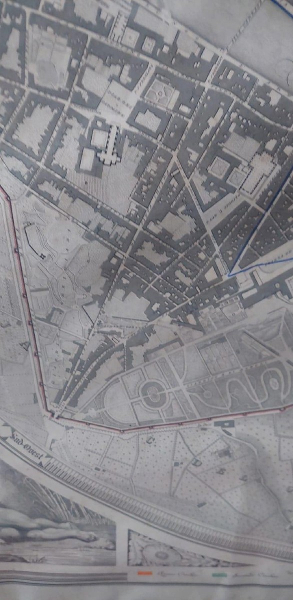 Grande carte géométrique de la ville de Florence, 1843-photo-5