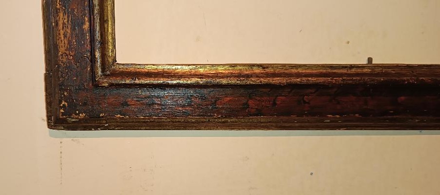 Cadre-boîte italien ancien de la première moitié du XVIIIe siècle-photo-3