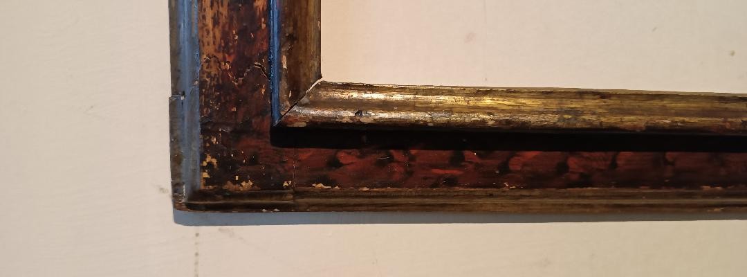 Cadre-boîte italien ancien de la première moitié du XVIIIe siècle-photo-3