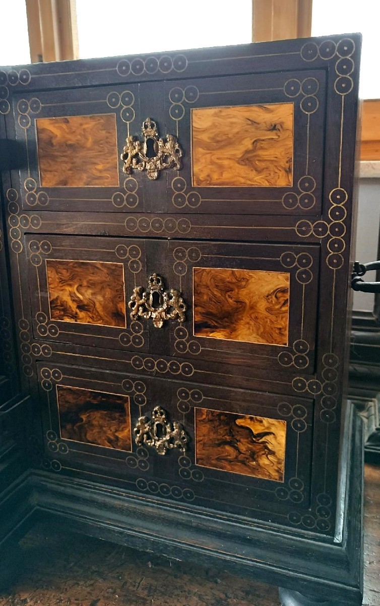 Large Inlaid Coin Purse From The Early 1900s-photo-4