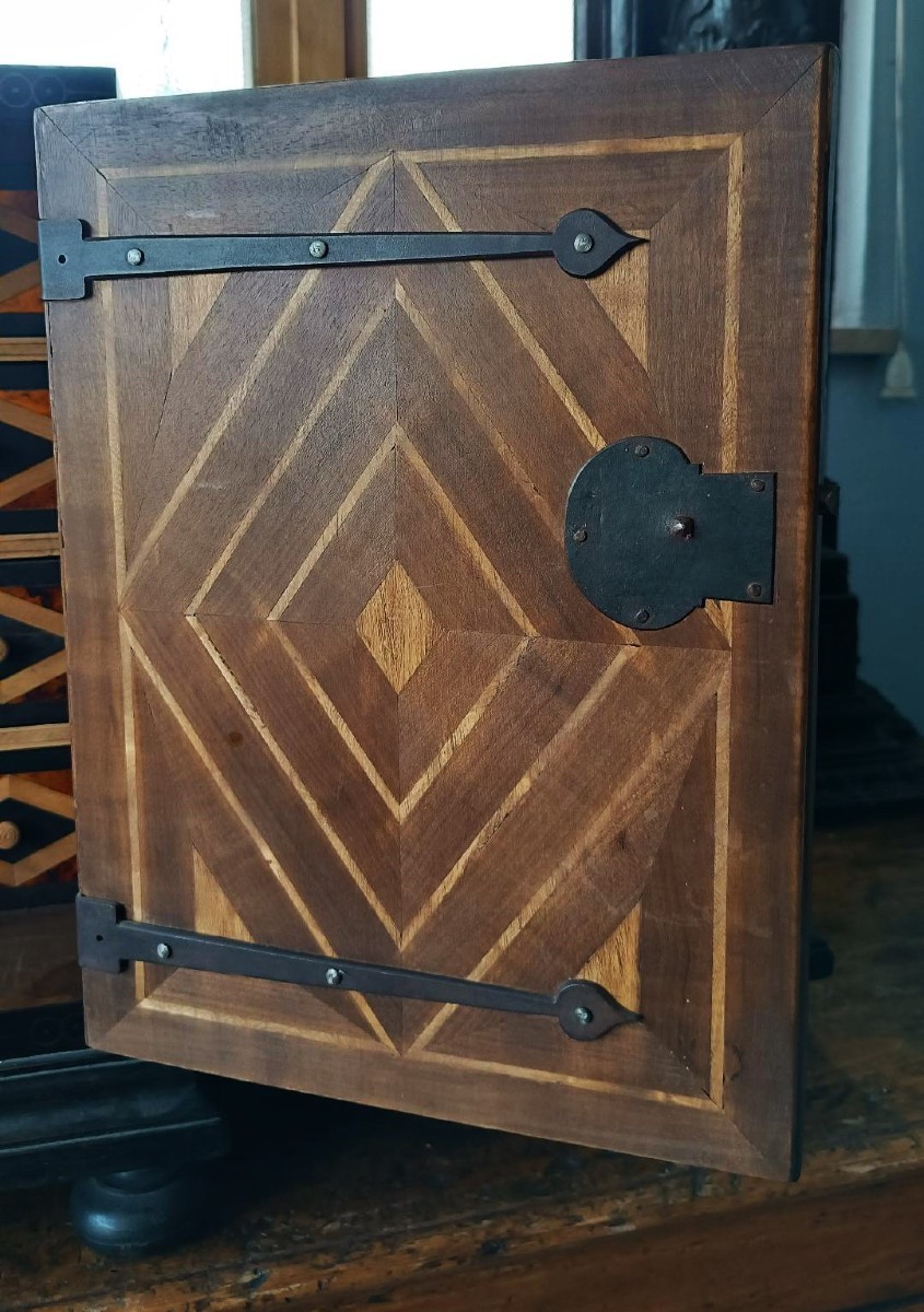 Large Inlaid Coin Purse From The Early 1900s-photo-6